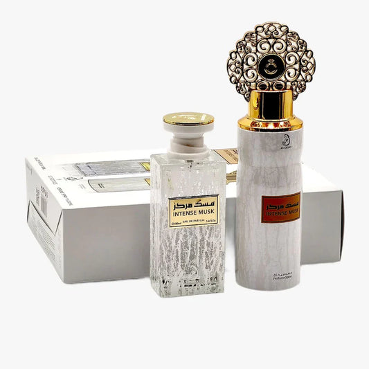 Intense Musk blanc - Coffret MyPerfumes | Parfum 100ml + Spray 200ml